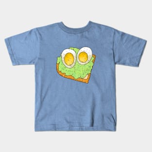 Avocado and egg toast Kids T-Shirt